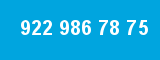922 986 78 75